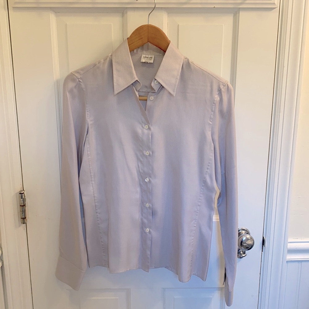 Armani Silk Button-down Shirt